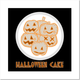 Hallowen Cake Posters and Art